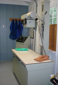 The radiology room
